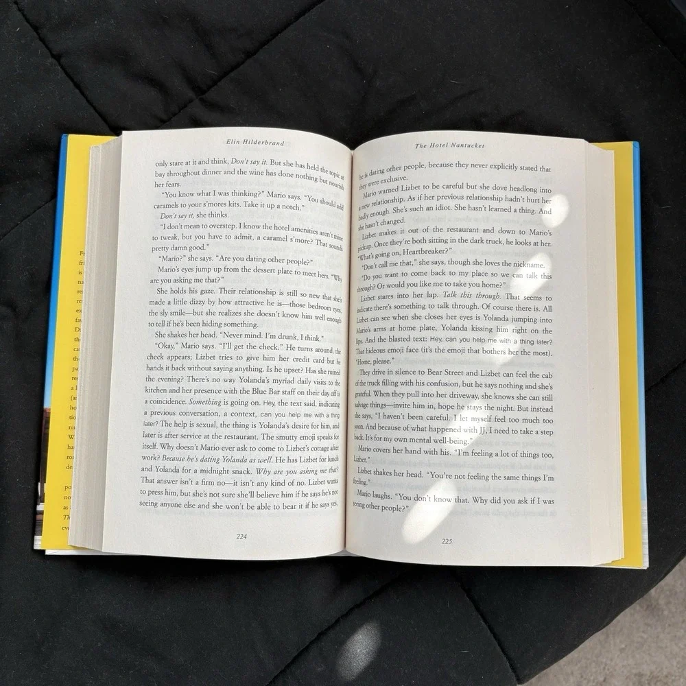 The Hotel Nantucket Elin Hilderbrand Hardcover FIRST EDITION Good Used Condition